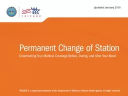Permanent Change of Station