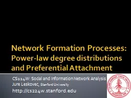 Network Formation Processes: