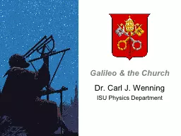 Galileo & the Church