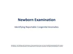 Examen del recién nacido