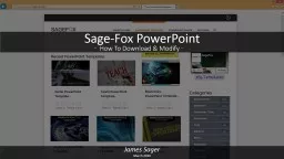 Sage-Fox PowerPoint