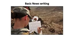 Basic News writing References