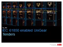 IEC 61850 enabled  UniGear