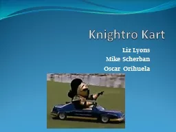 Knightro  Kart Liz Lyons
