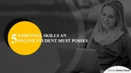 Take My Online Class: Essential Skills For Online Students