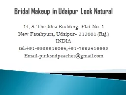 Bridal Makeup in Udaipur Look Natural