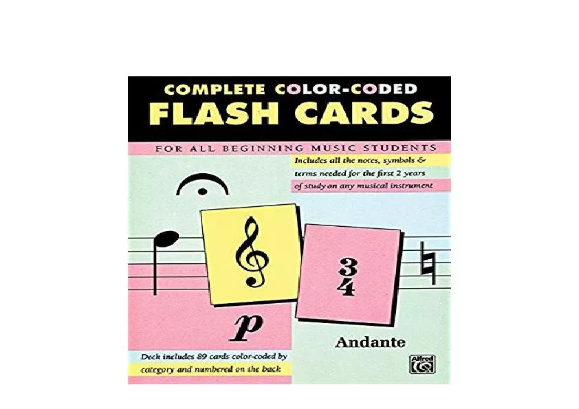 ^^Download_[Epub] PDF_89_Color_Coded_Flash_Cards_Flash_Cards