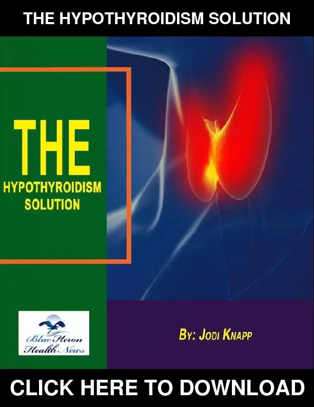 The Hypothyroidism Solution PDF, eBook by Jodi Knapp