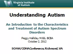  Understanding Autism An Introduction to the C