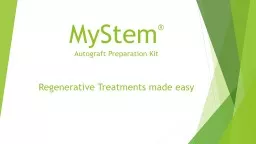  MyStem ® Autograft Preparation Kit