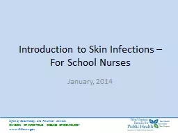 Introduction to Skin Infections – For School Nurses