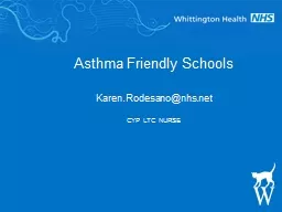  Asthma Friendly Schools K