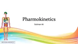 Pharmokinetics Suliman Ali