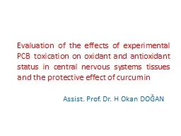  Evaluation  the  effects of experimental 