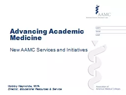  Advancing Academic Medicine