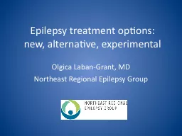  Epilepsy  treatment options