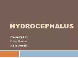  Hydrocephalus Presaented