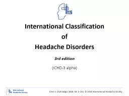  International Classification