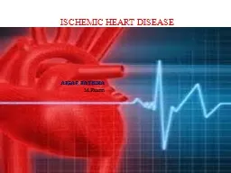  ISCHEMIC HEART DISEASE Afsar fathima