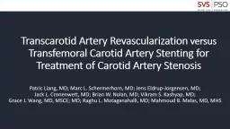  Transcarotid Artery Revascularization