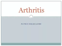  Patric Delquadro Arthritis