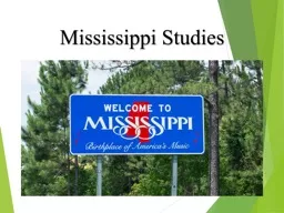  Mississippi Studies Chapter 4