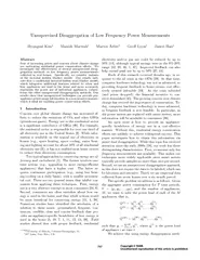 Unsupervised Disaggregation of Low Frequency Power Mea