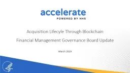  Acquisition Lifecyle Through Blockchain