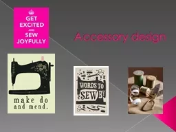  Accessory design Examples: