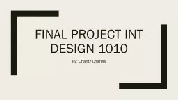  Final Project Int Design 1010