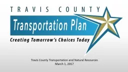  Travis County Transportation and Natural Resources