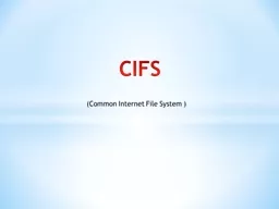  CIFS                CIFS 