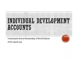  Individual Development Accounts