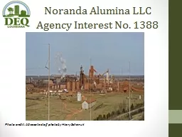  Noranda Alumina LLC Agency Interest No. 1388
