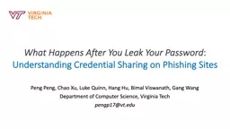 What Happens After You Leak Your Password