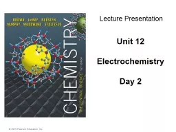  Unit 12 Electrochemistry