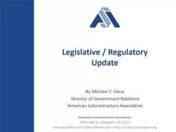  Legislative / Regulatory 