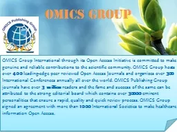  OMICS Group Contact us at: contact.omics@omicsonline.org