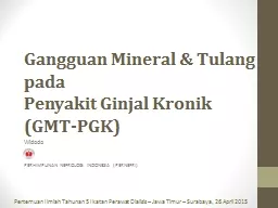  Gangguan  Mineral & 