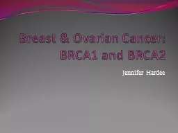  Breast & Ovarian Cancer: