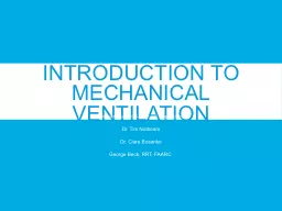 Introduction to Mechanical Ventilation