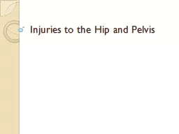 PPT-Injuries to the Hip and Pelvis