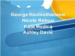 George Koutsothanasis Nicole Rebusi