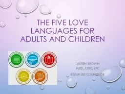 The Five Love Languages for Adults and Children