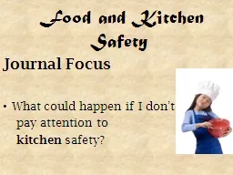 Food and Kitchen Safety