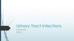 Urinary Tract Infections