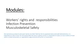 PPT-Modules: Workers’ rights and responsibilities