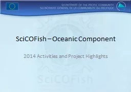 SciCOFish  – Oceanic Component