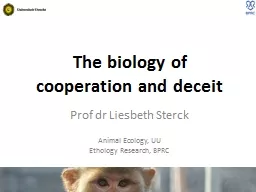 The biology of cooperation and