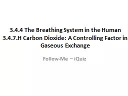 3.4.4  The  Breathing System